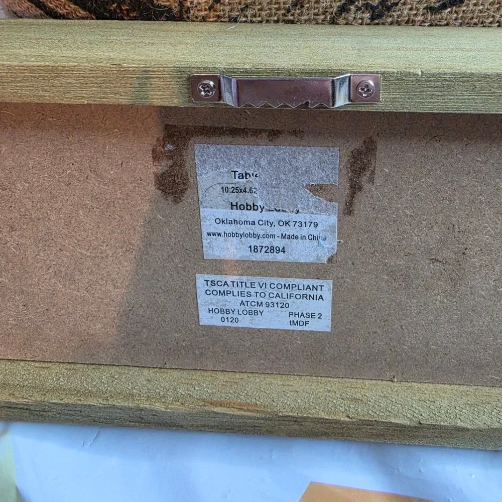 Hobby Lobby Love Paw Print Wood Box Sign Wall Decor 1872894